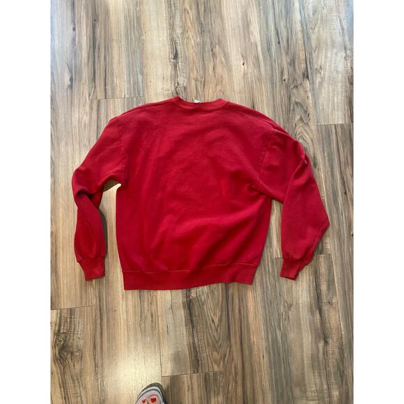 Vintage 1990 Dalmatians Puppy Crewneck L Sweater 90s Crewneck Grandma Streetwear - Picture 2 of 10